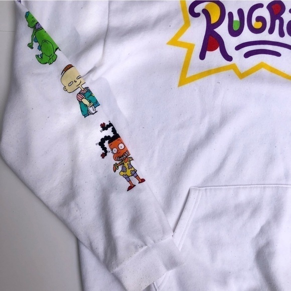 Nickelodeon RUGRATS white hoodie unisex size xl - Picture 5 of 12